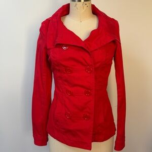 H&M- Red Trench